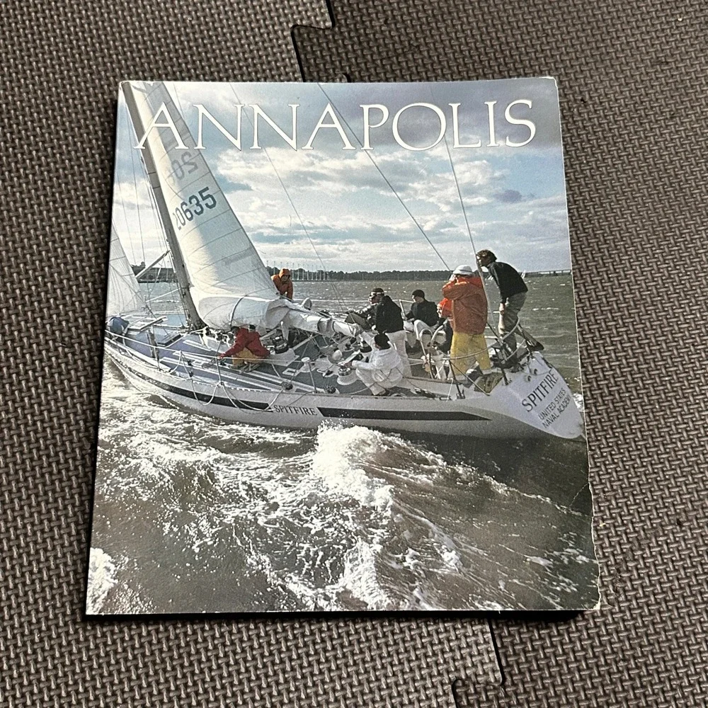 Vintage 1982-1983 United States Naval Academy Annapolis Catalog USNA Book